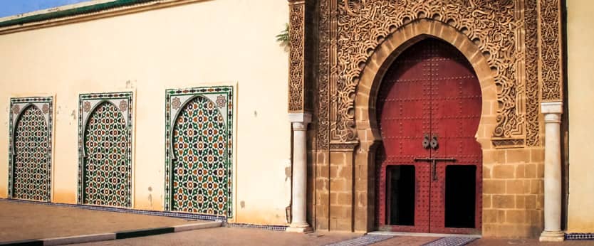 Mausoleo de Moulay Ismail en Meknes