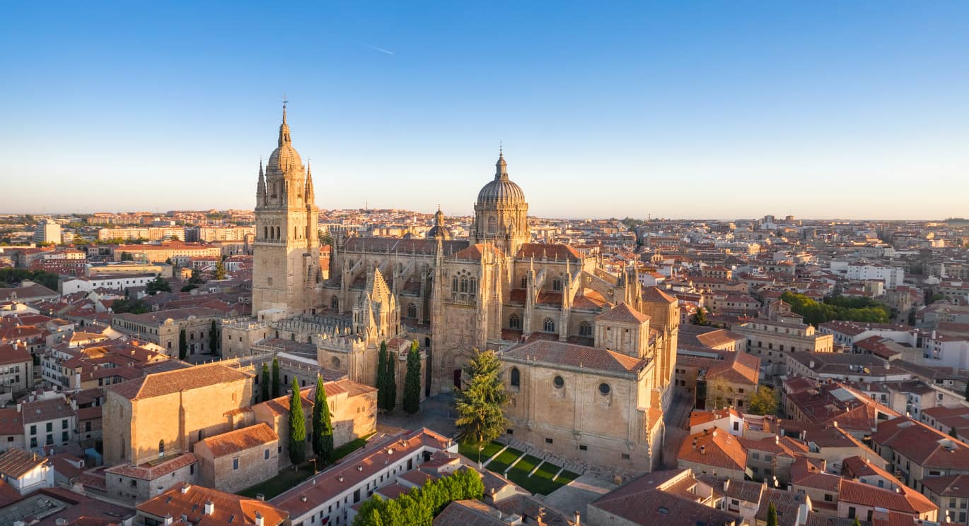 Vista aérea de Salamanca
