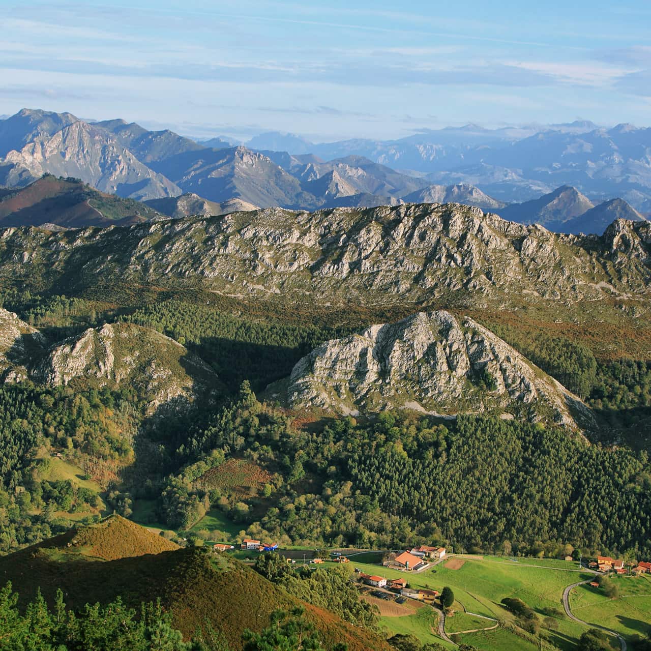 Mirador del Fitu, en Picos de Europa