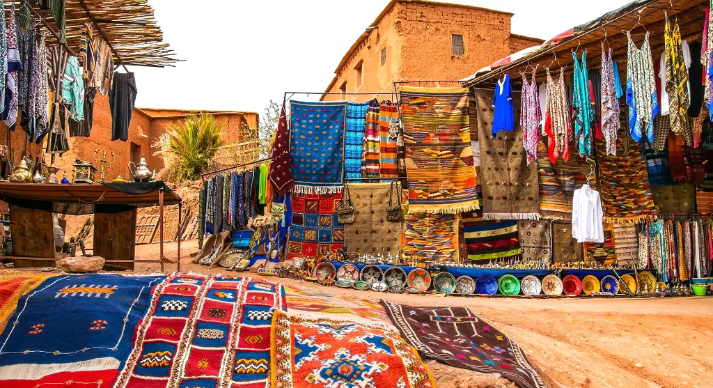 Detalle de un poblado de Marruecos