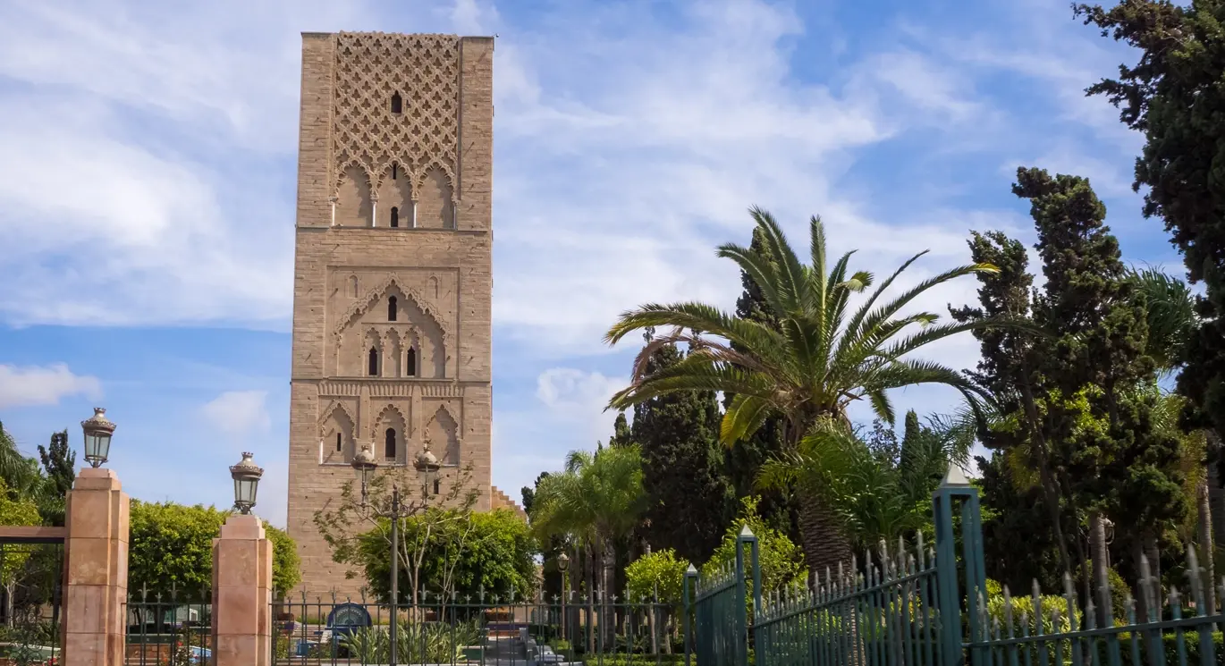Torre Hassan en Rabat, Marruecos