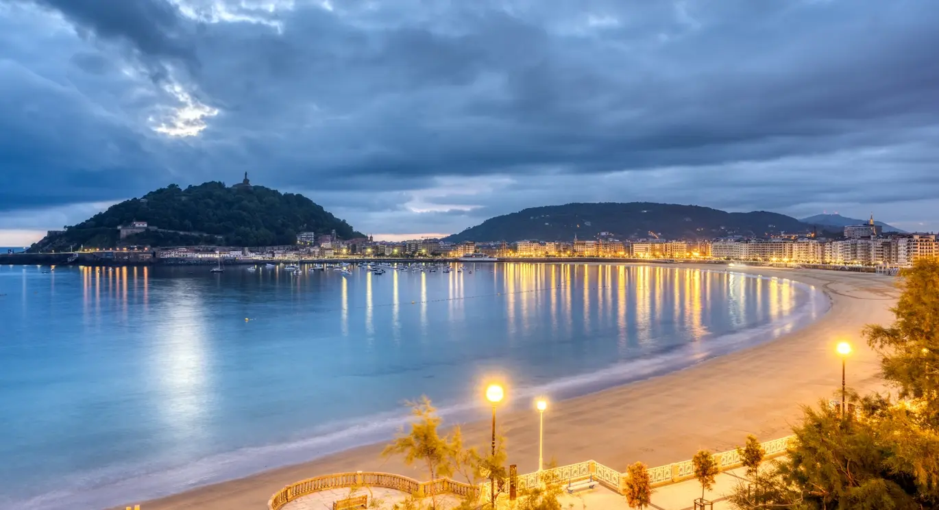 Playa de la Concha. San Sebastián