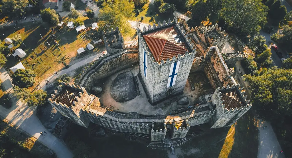 Castillo de Guimarães. Portugal