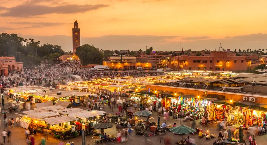 Jemaa el-Fna. Marrakesh
