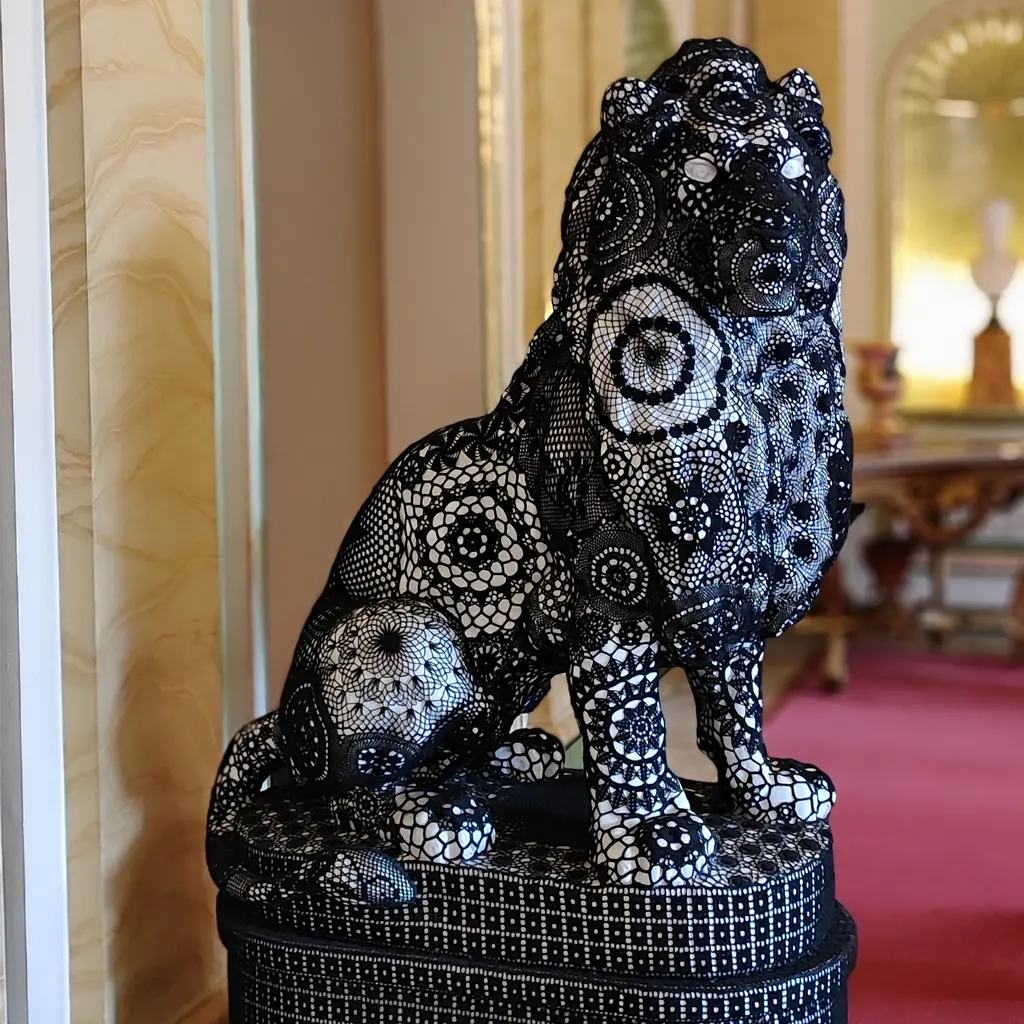 Joana Vasconcelos en el Palacio de Liria