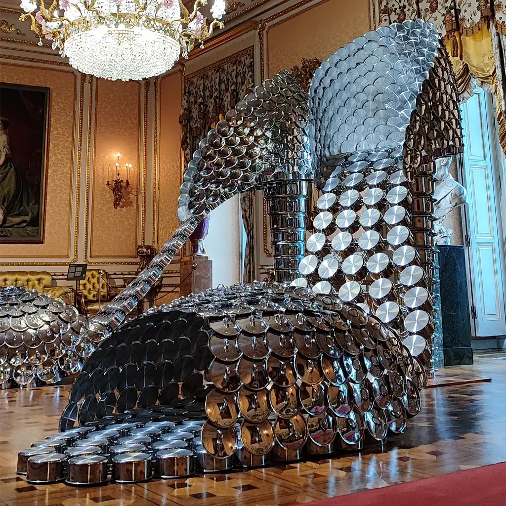 Joana Vasconcelos en el Palacio de Liria
