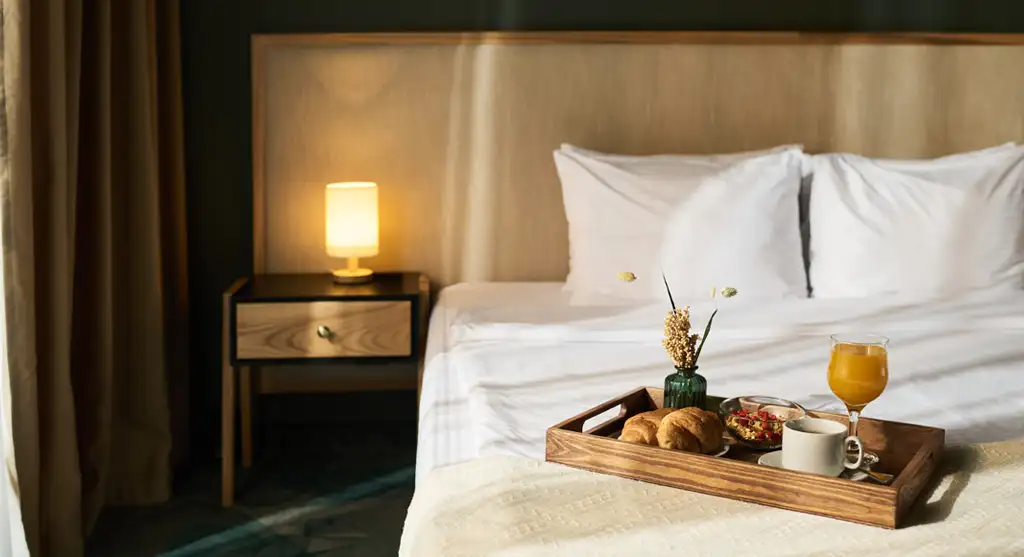 Desayuno privado en habitación de hotel Desayuno privado en habitación de hotel